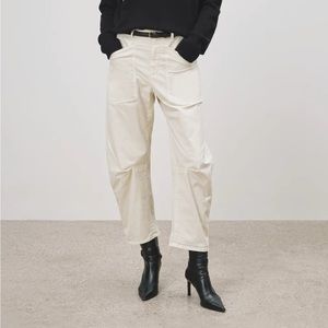 NILI LOTAN Shon Pant in White/Eggshell- size 2 (fits like 4/6)